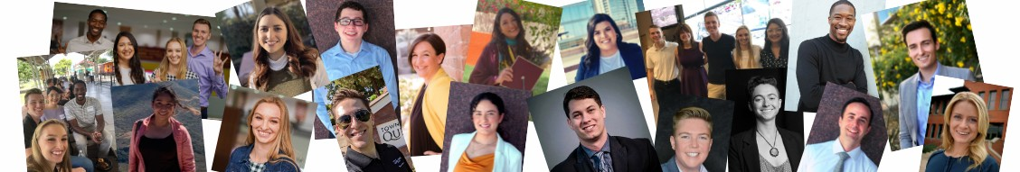picture collage of Marvin Andrews and Jane Morris Fellowship participants smiling
